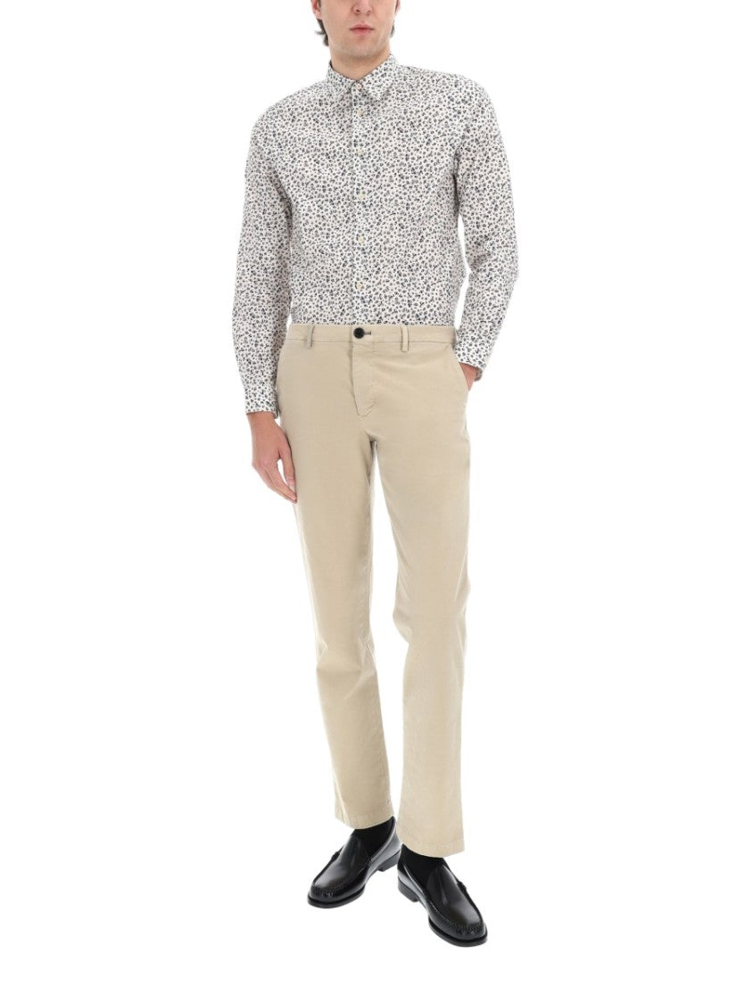 Ps Paul Smith Organic Cotton Intricate Floral Print Shirt