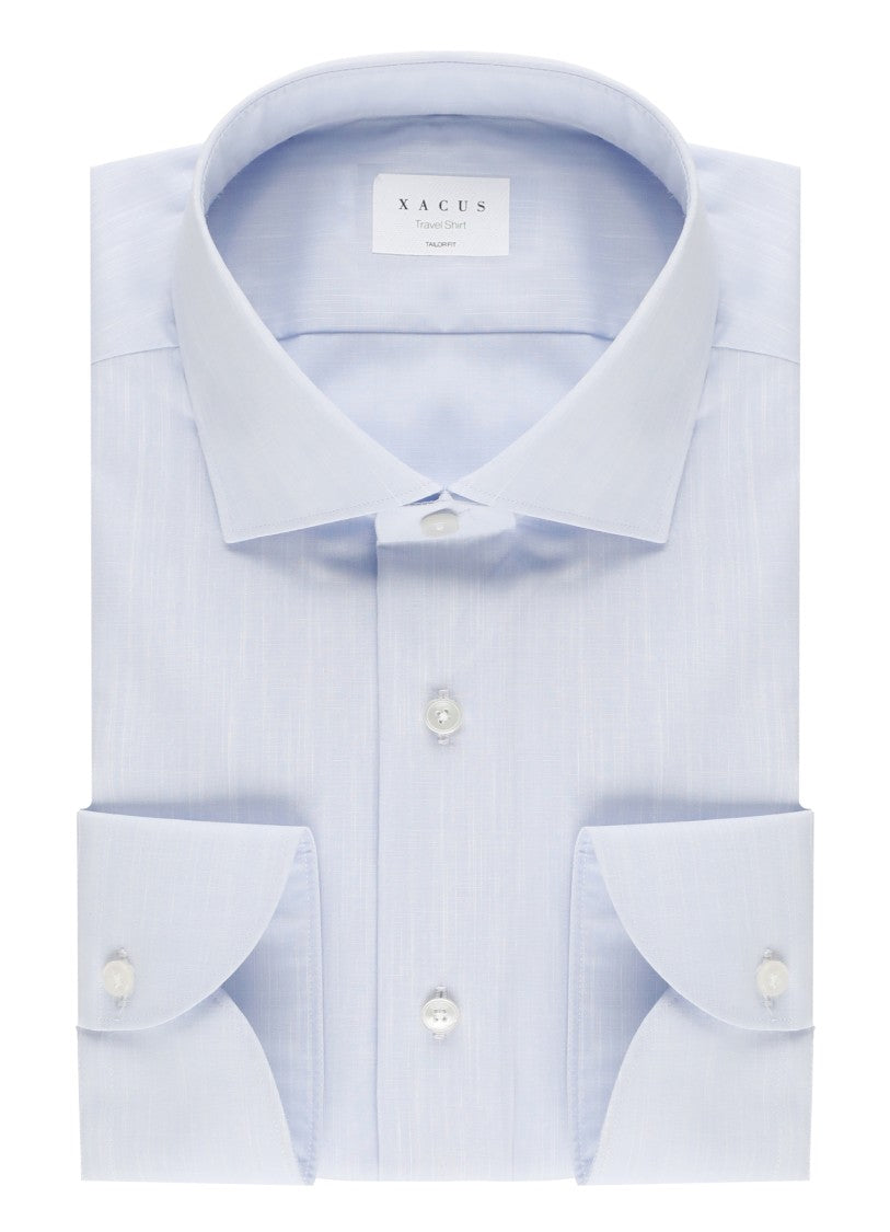 Xacus Light Blue Travel Casual Shirt