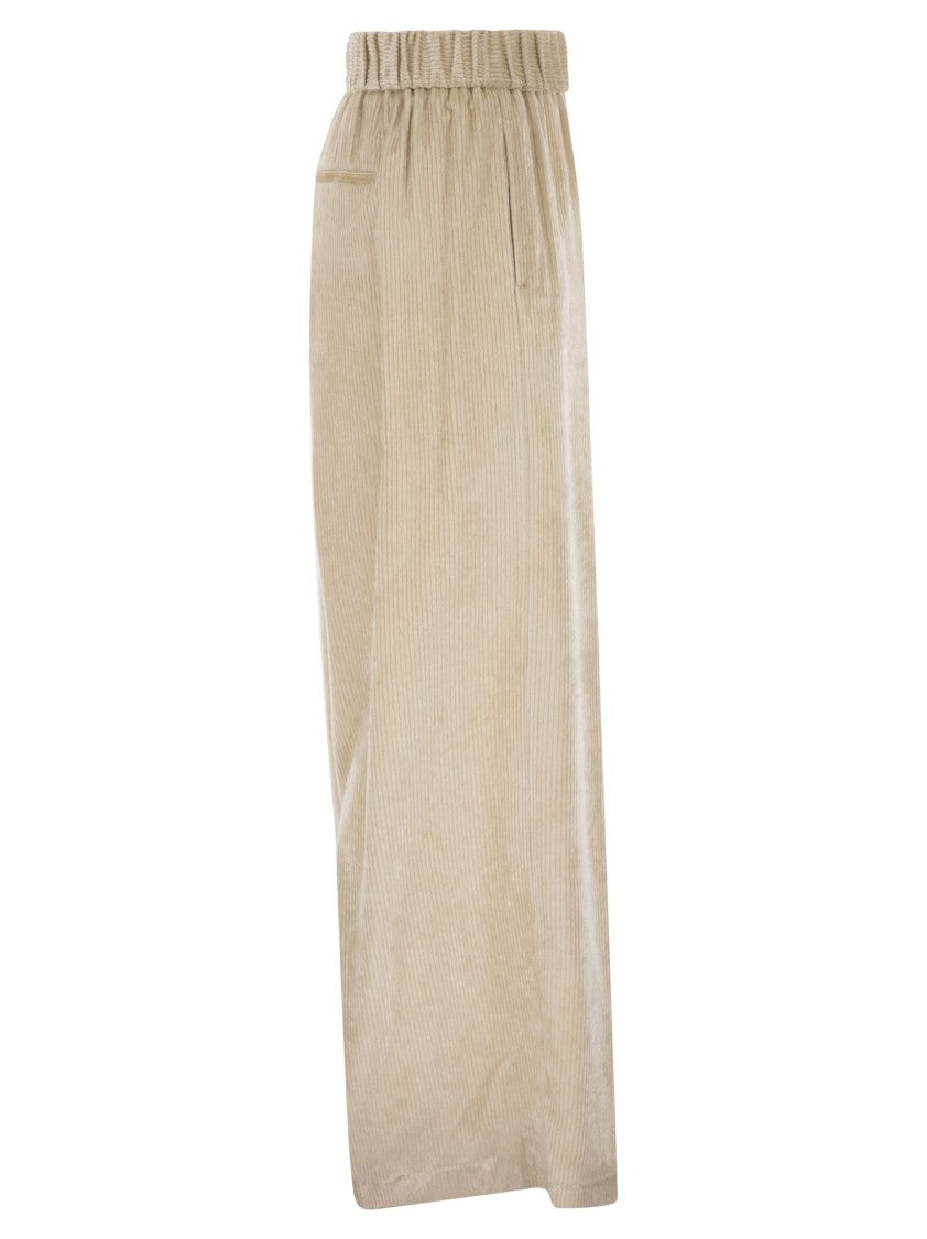 Peserico Fluid Corduroy Trousers