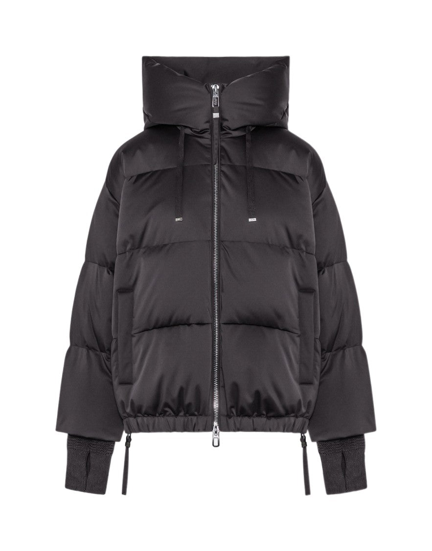 Duno Short Oversized Puffer Jacket With High Collar