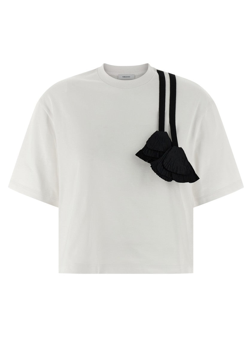 Ferragamo Floral Insert T-Shirt