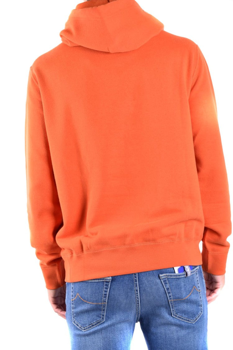 Polo Ralph Lauren Orange Hoodie With Classic Hood