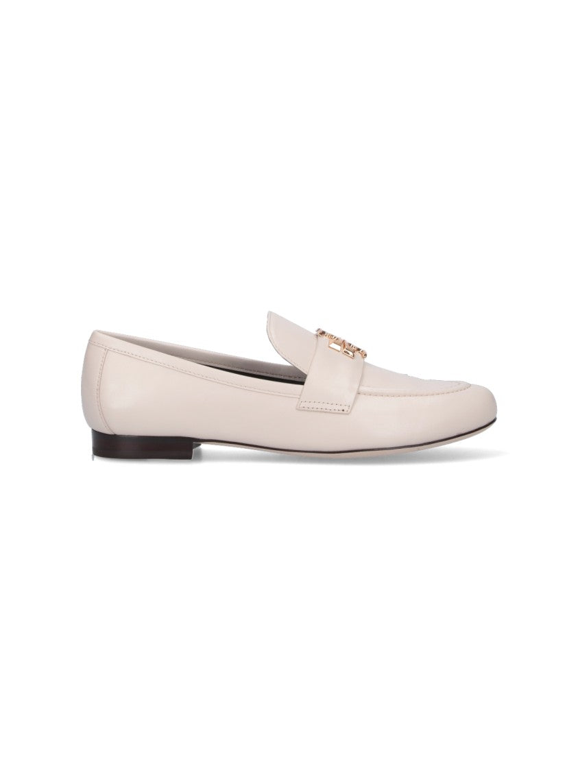 Tory Burch Eleanor Charm Moccasins – Off-White