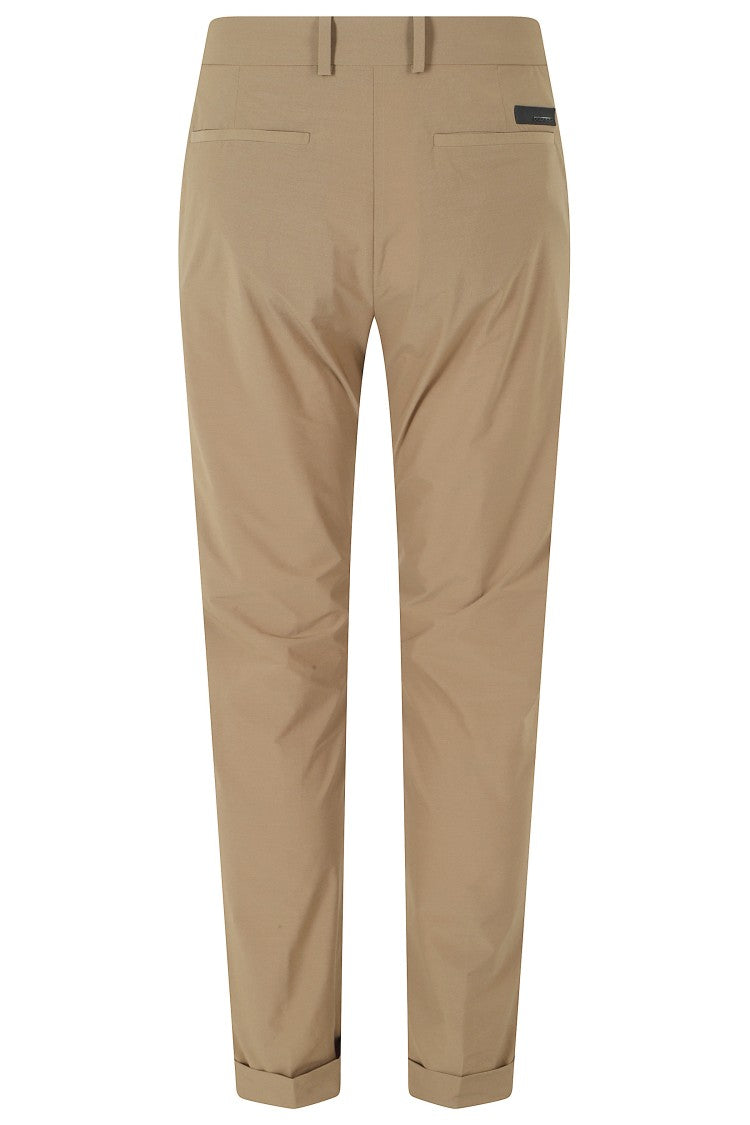 Rrd Taupe Terzilight Chino Belt-Loops Polyester Chino Pants