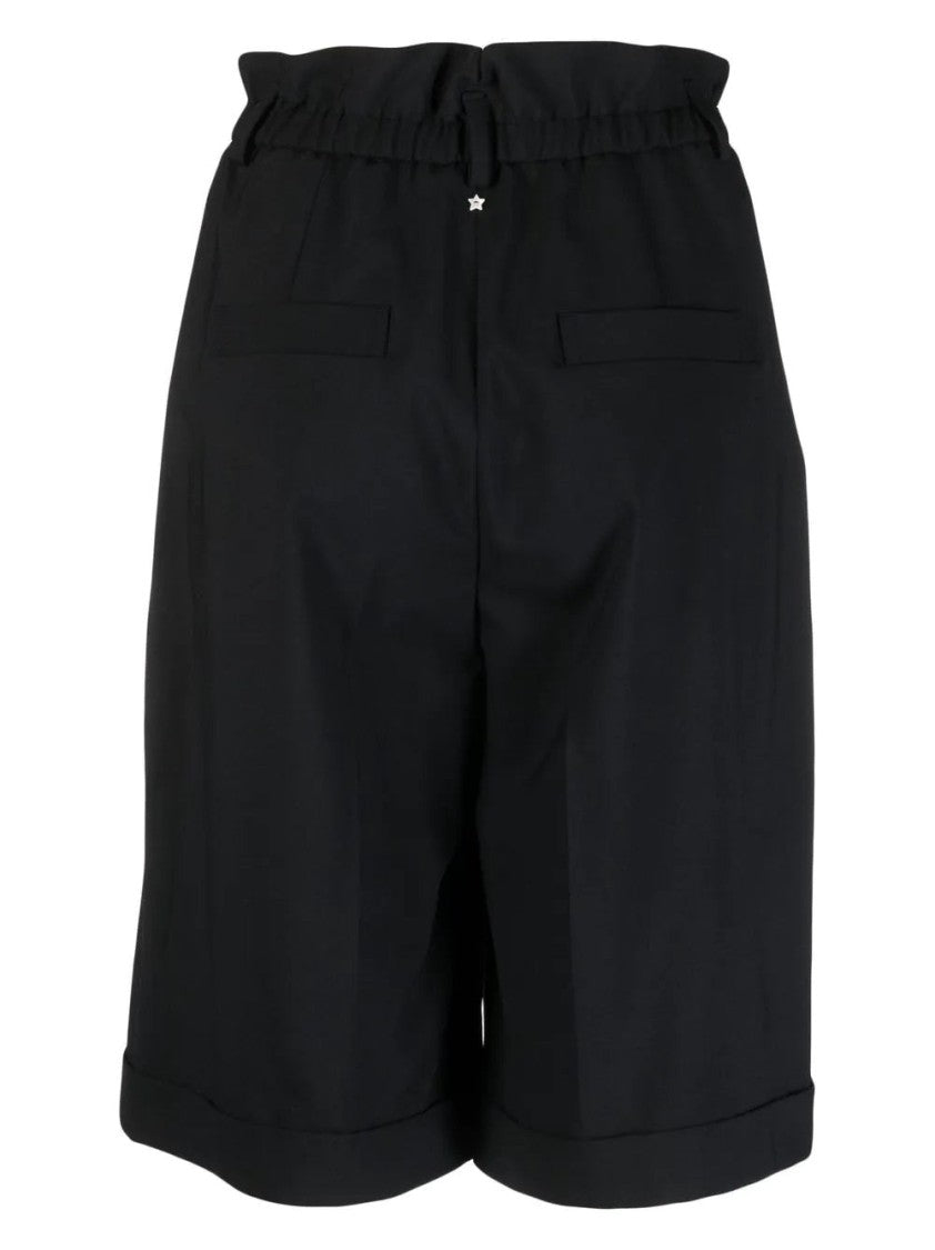 Lorena Antoniazzi Tailored High-Waisted Bermuda Shorts With Pleated Front