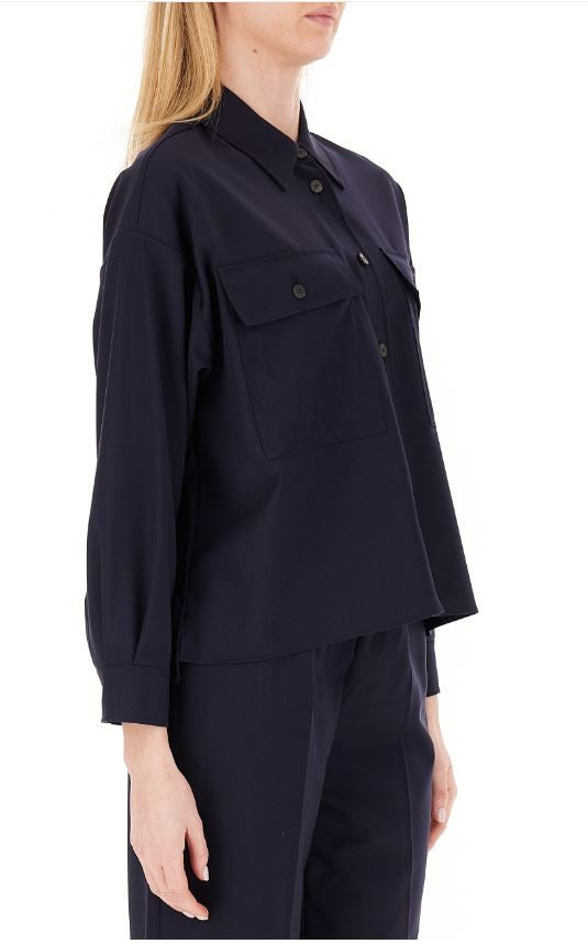 Weekend Virgin Wool Long Sleeve Shirt