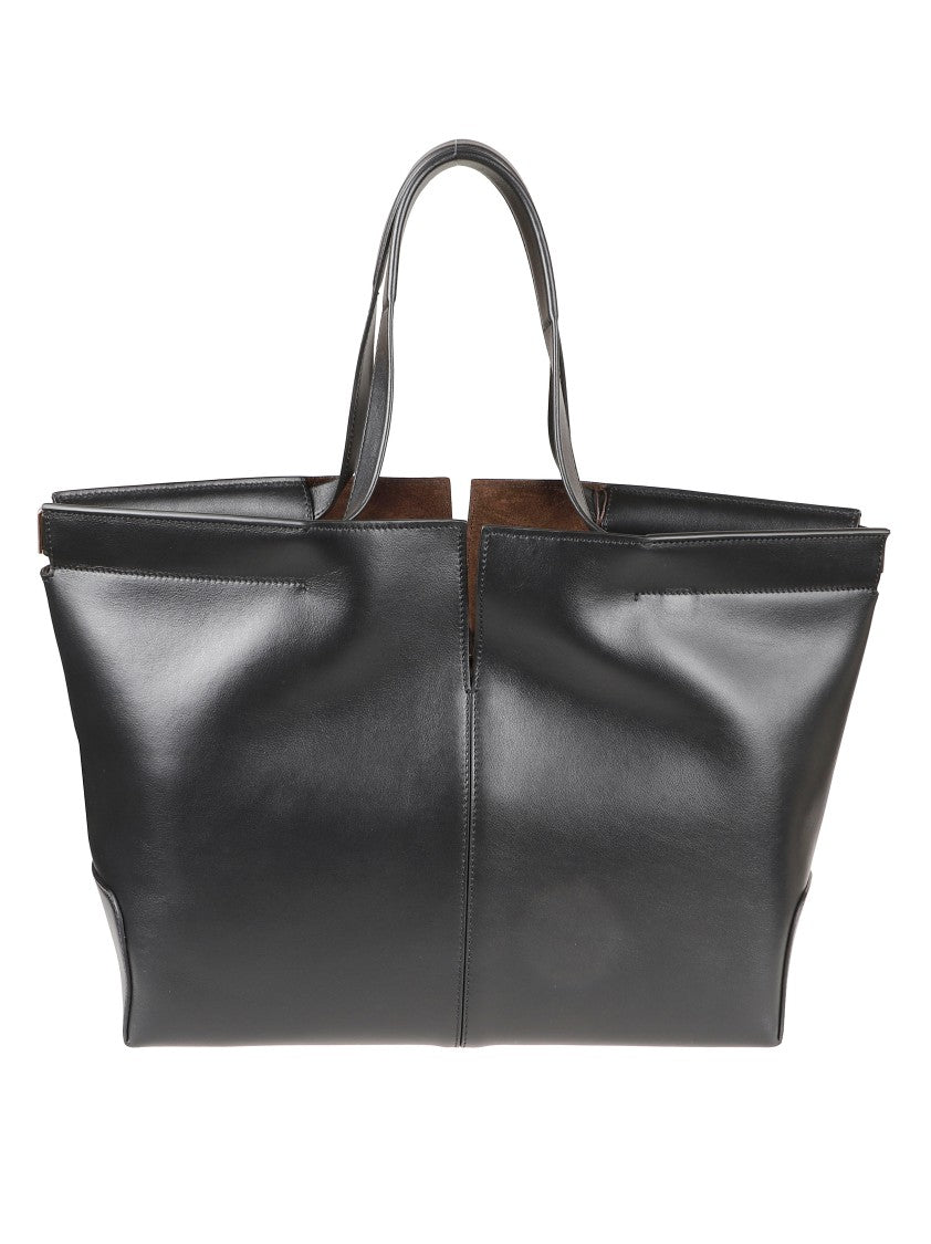 Tod's Structured Tote Bag With Embossed Logo Detail