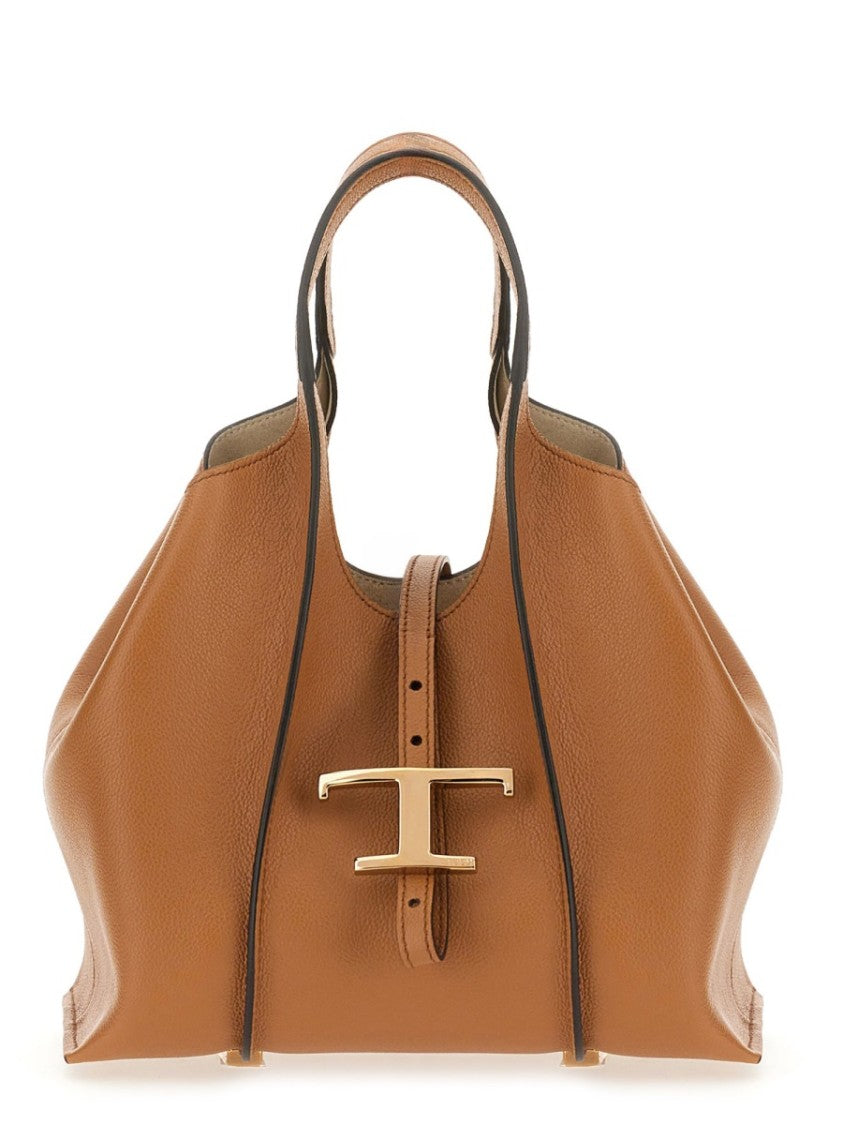 Tod's "T Timeless Mini" Shopping Bag