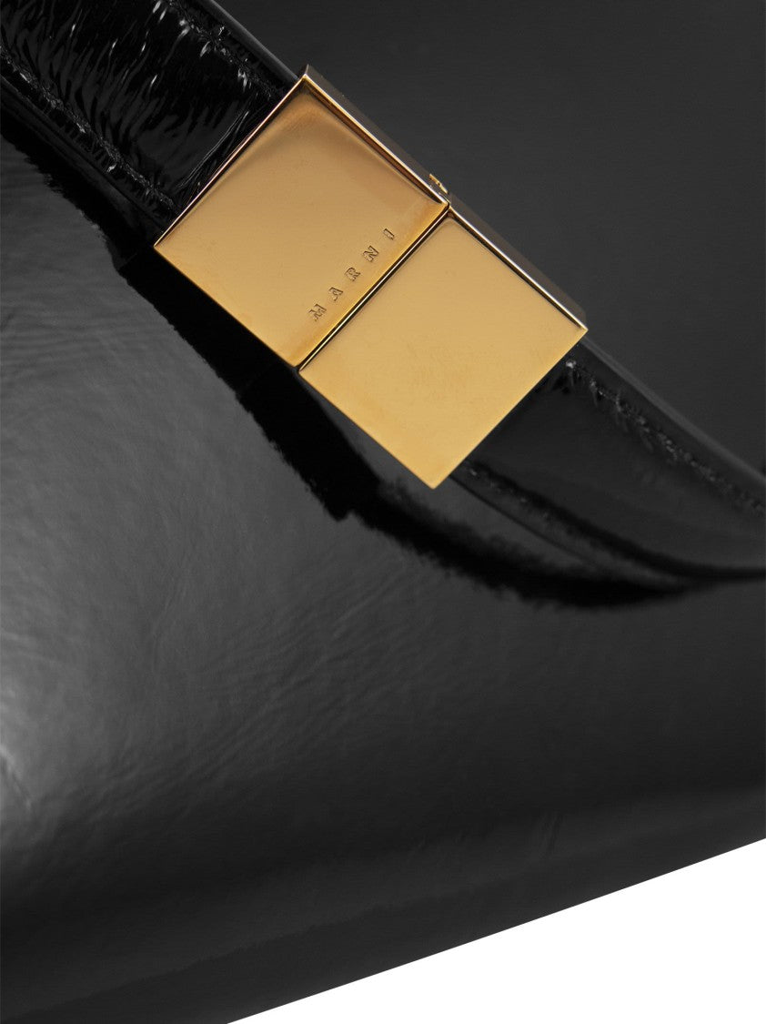 Marni Prisma - Patent Leather Shoulder Bag