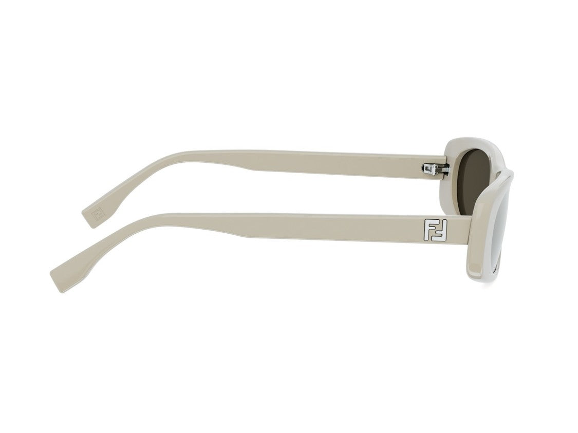 Fendi Fe40183i Oversized Rectangular Acetate Sunglasses