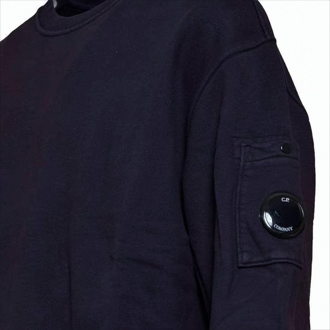 C.P. Company Long-Sleeve Crewneck Sweatshirt With Distinctive Pocket Detail