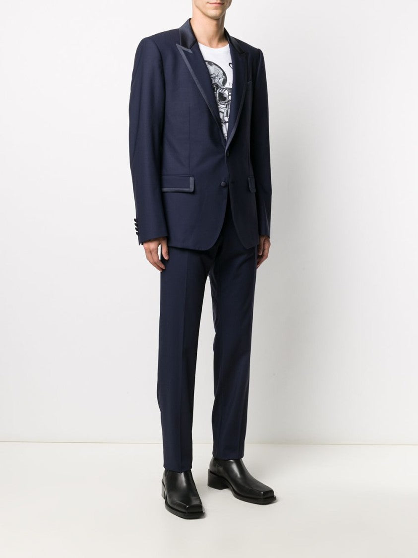 Dolce & Gabbana Tailored Two-Piece Suit With Silk-Effect Trims
