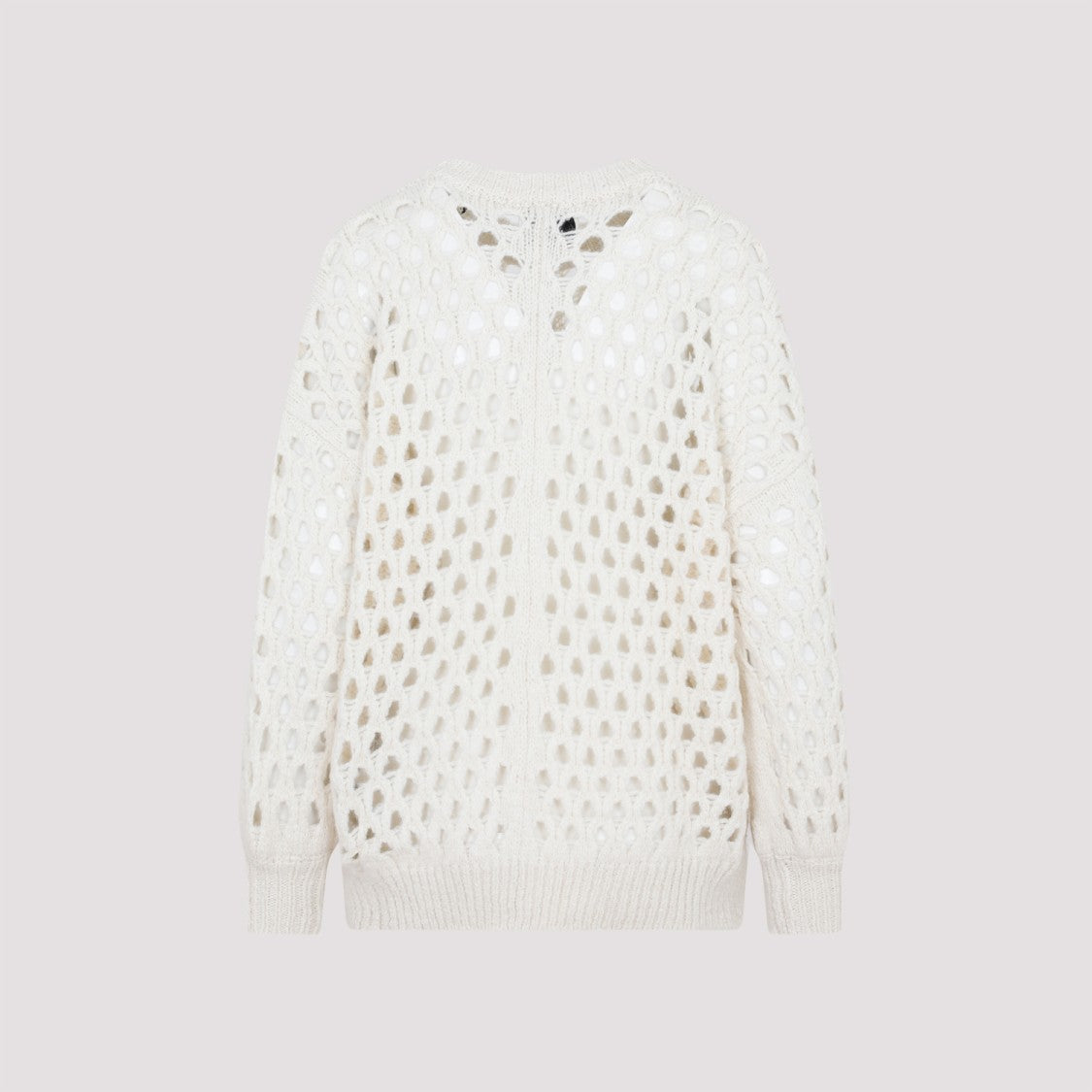 Isabel Marant Ecru Baby Alpaca Tane Sweater