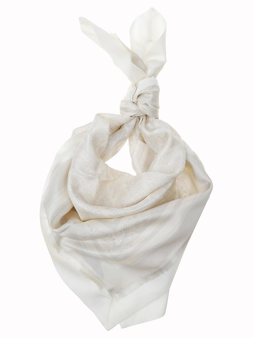 Etro Norma Paisley Pattern Silk Scarf