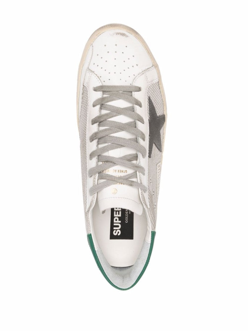 Golden Goose Textured Silk And Nylon Low-Top Sneakers
