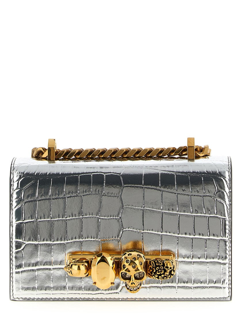 Mcqueen 'Jewelled Satchel' Mini Crossbody Bag