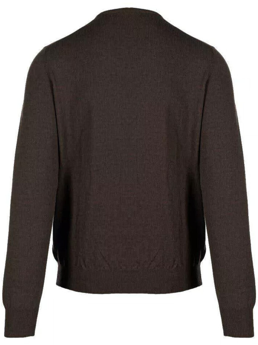 Gran Sasso Deep V-Neck 100% Wool Gran Sasso Pullover