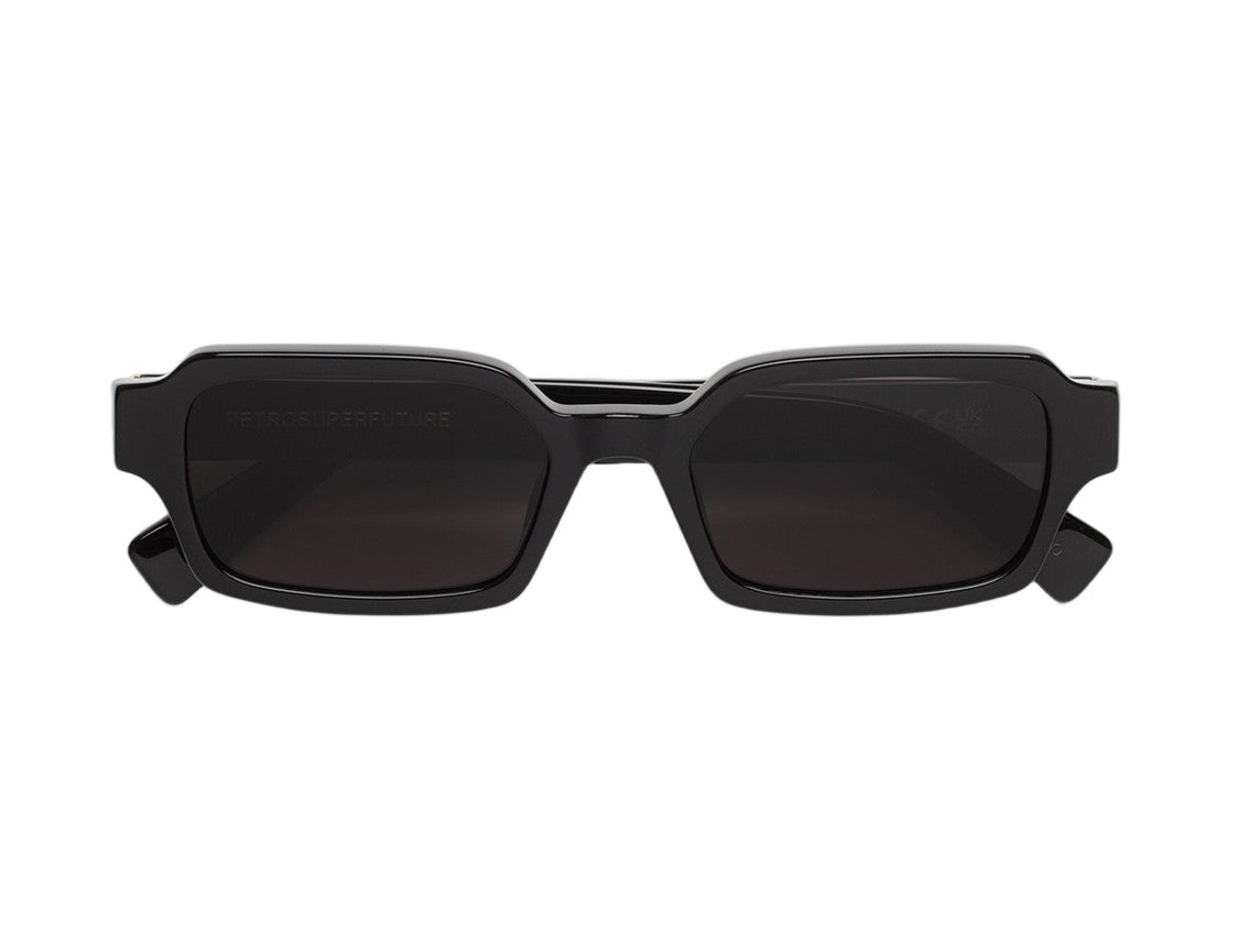 Retrosuperfuture Black Carino Gold Acetate Sunglasses