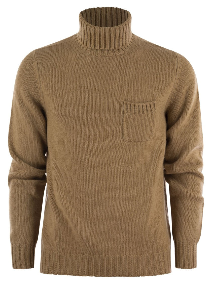 Fedeli Wool And Cashmere Turtleneck Jumper