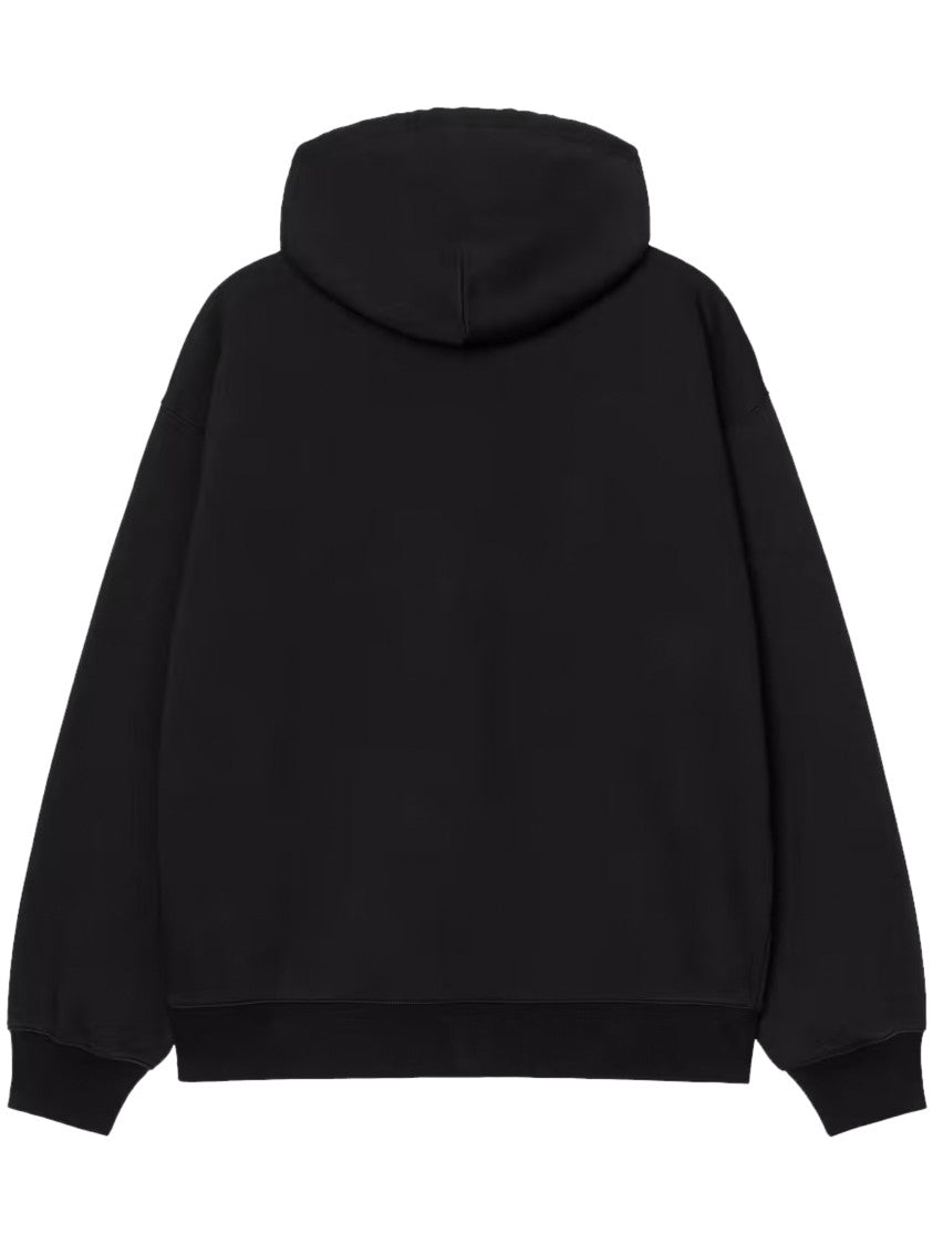 Carhartt Wip Hooded Wip Black Sweatshirt
