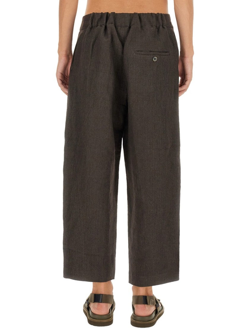 Uma Wang Paxton Linen Wool Pants