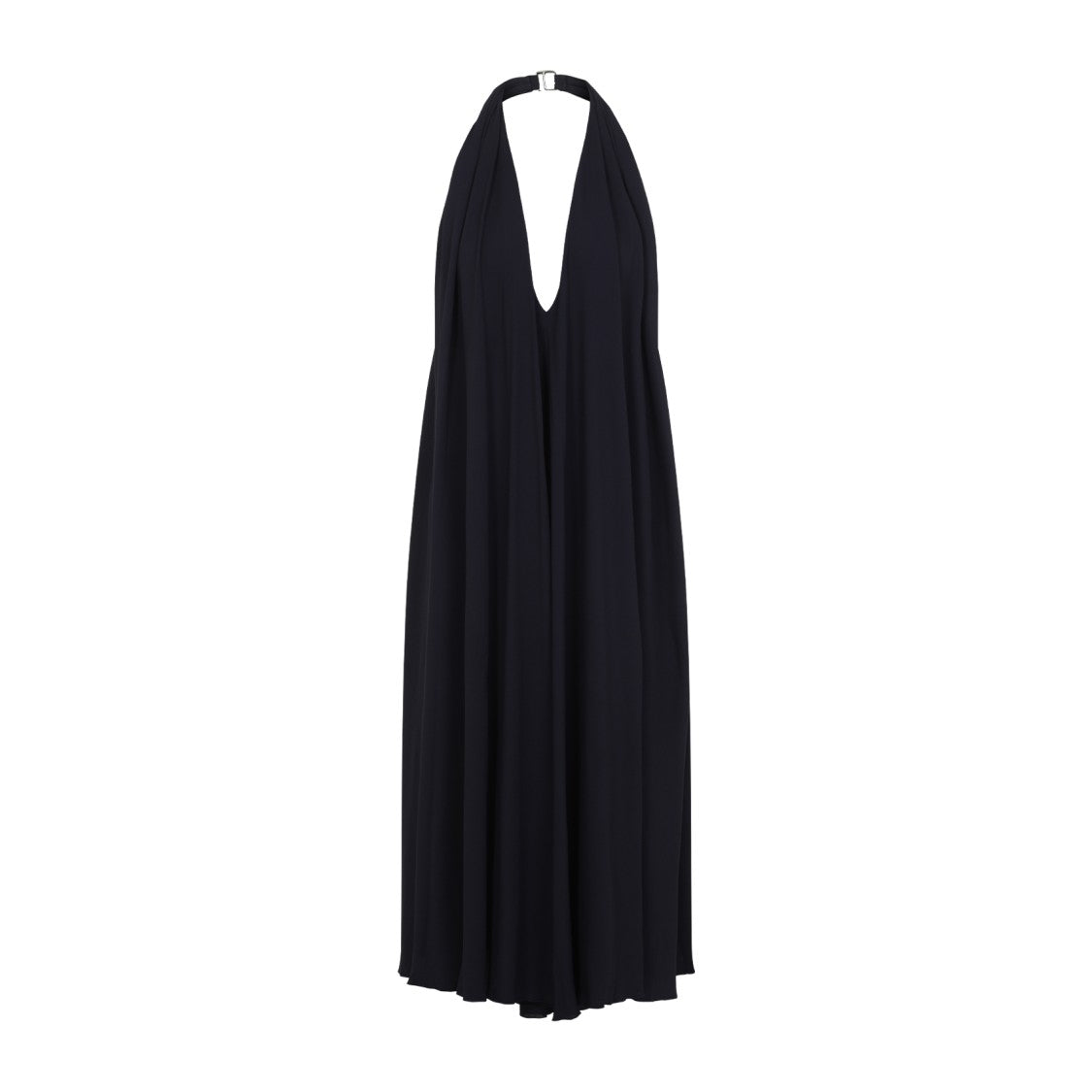 Jacquemus Halter Neck Evening Dress In Luxurious Viscose Blend