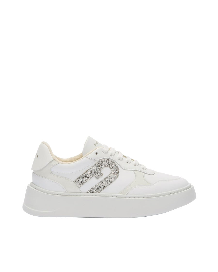 Furla Sport T.30 Sneakers – Talc H/Marshmallow/Silver