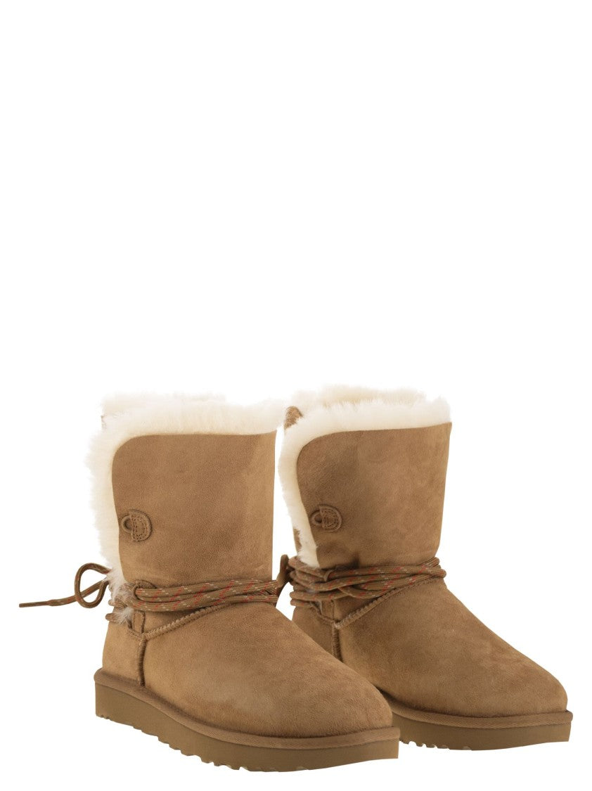 Ugg Bailey Tie - Suede Ankle Boots