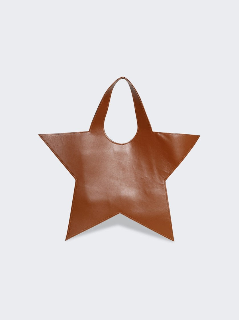 Coperni Star Tote Bag - Brown