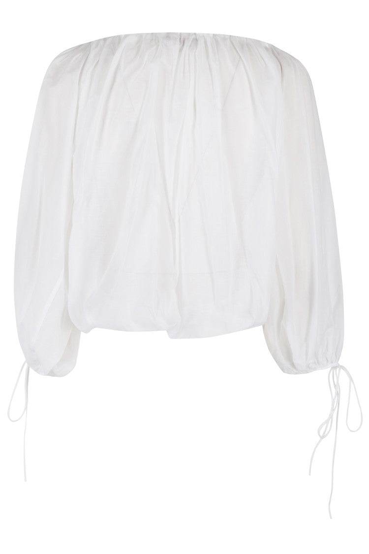 The Andamane Wilma Blouse With Elasticized Neckline