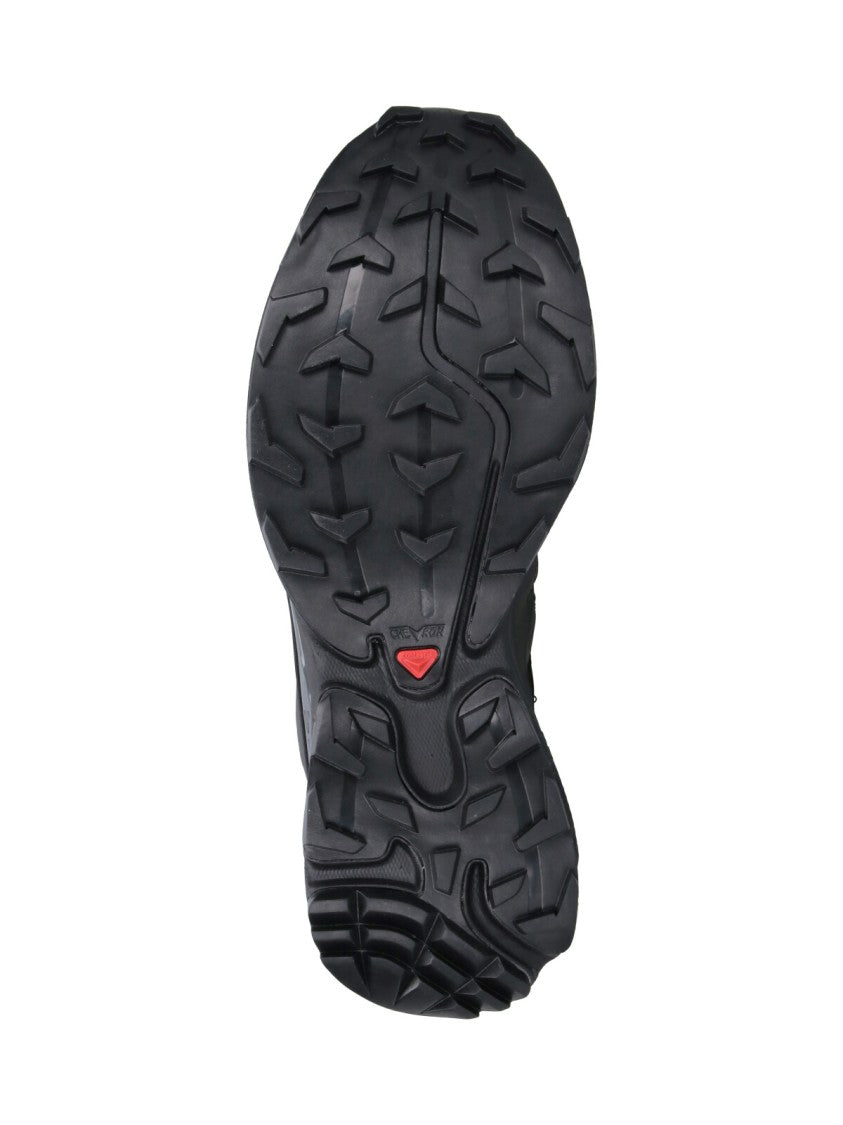 Salomon Black Xt-6 Expanse Calf Leather Sneakers