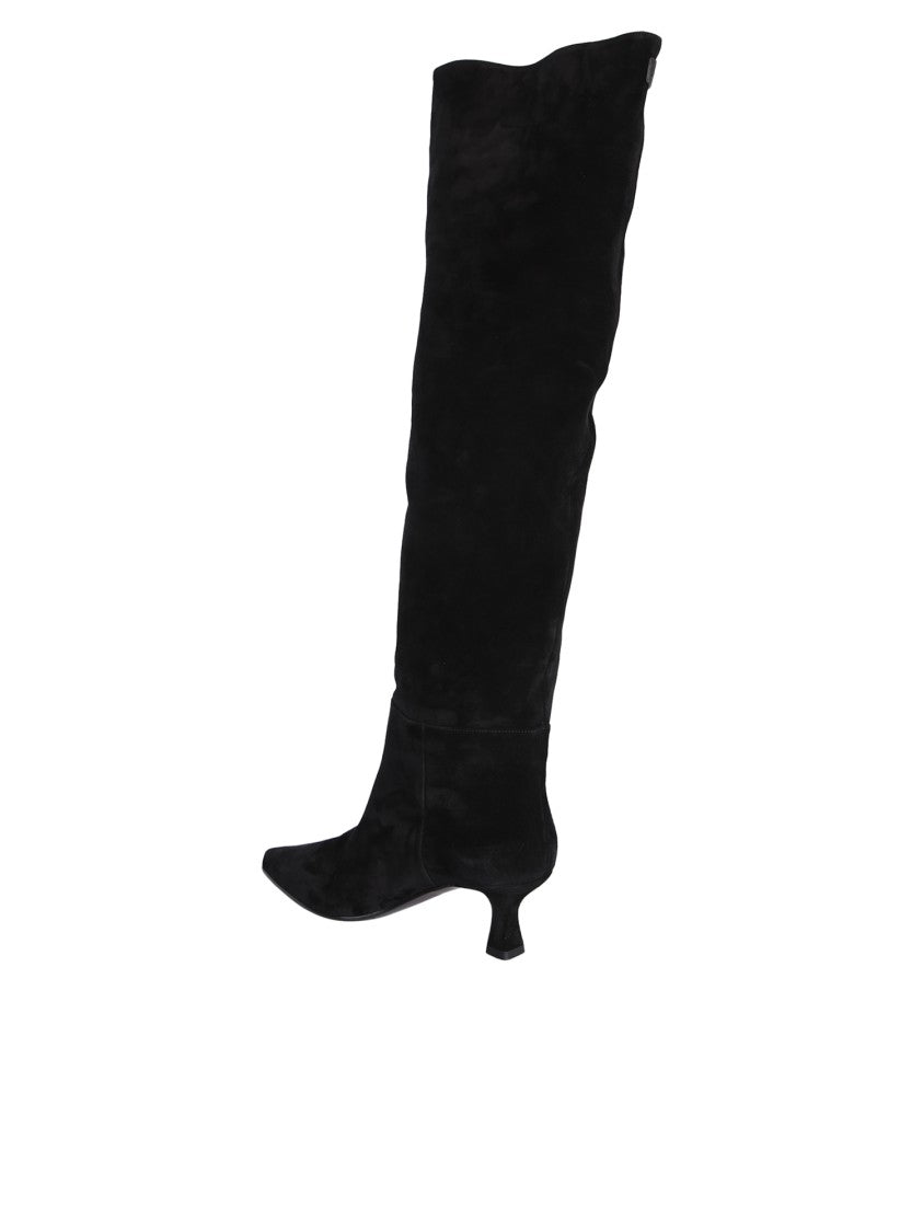 3Juin Black Ankle Boots