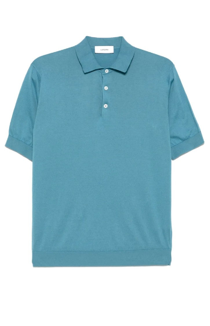 Lardini Classic Cotton Polo Shirt With Timeless Appeal