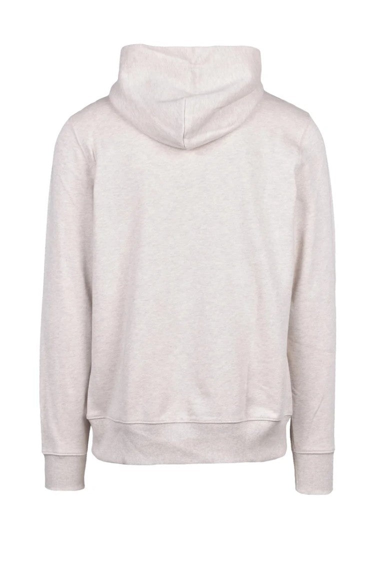 Tommy Hilfiger Light Grey Cotton Men's Crewneck Sweatshirt