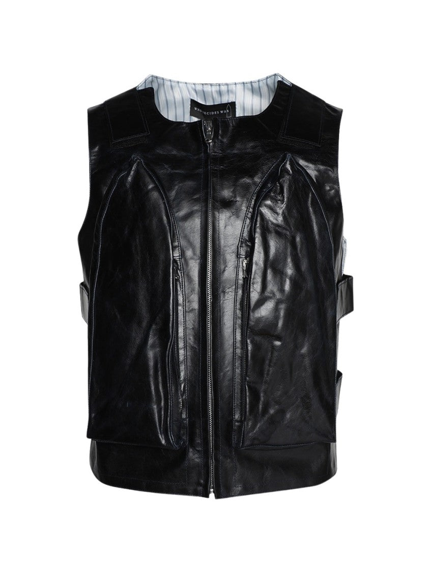 Who Decides War Bullet Point Vest