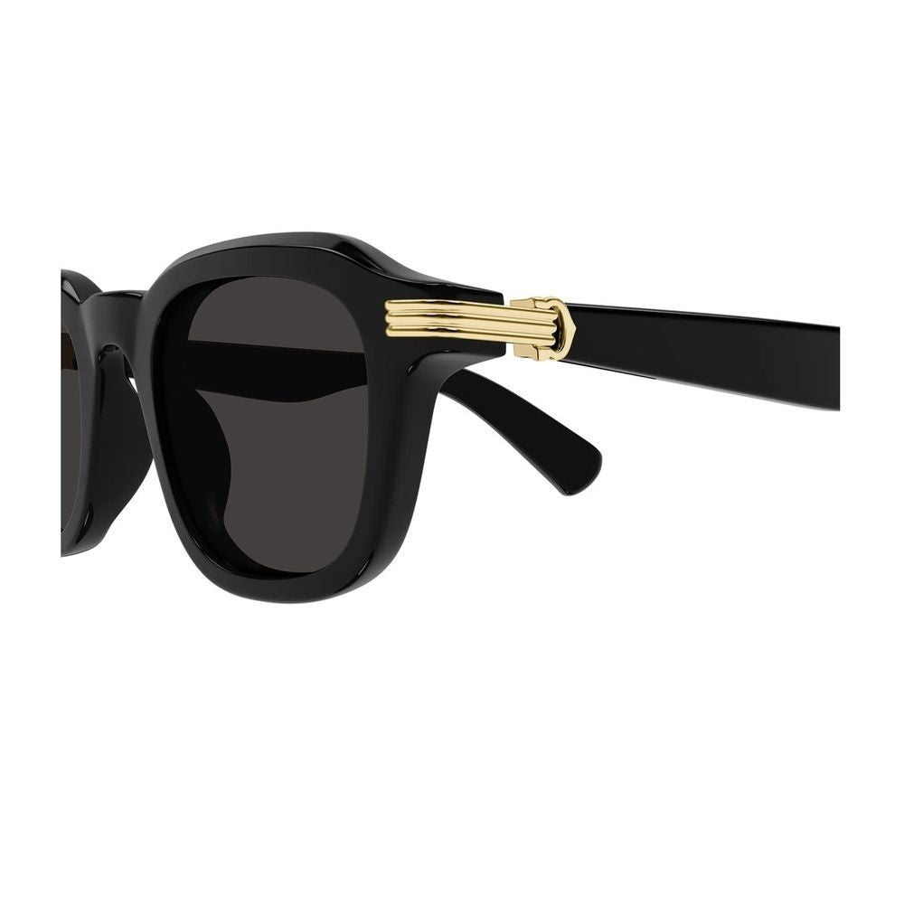 Cartier Ct0536s Linea Première De Square Black Acetate Sunglasses