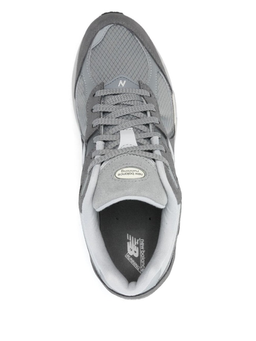 New Balance Sleek Grey Sneakers With Suede
