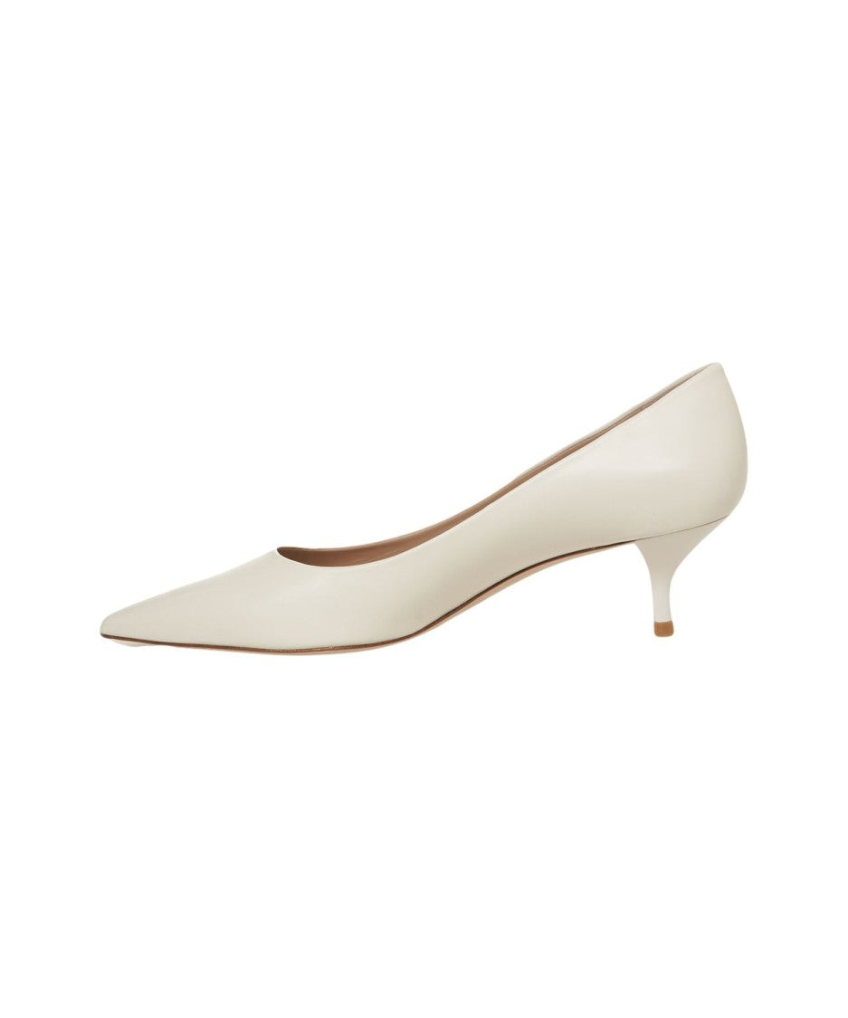 Stuart Weitzman Smooth Leather Pumps