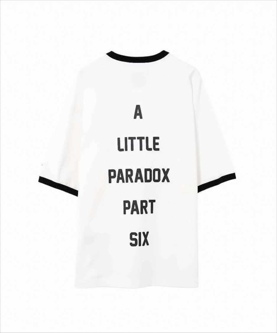 Maison Mihara Yasuhiro Short-Sleeve Graphic T-Shirt With Contrasting Trim