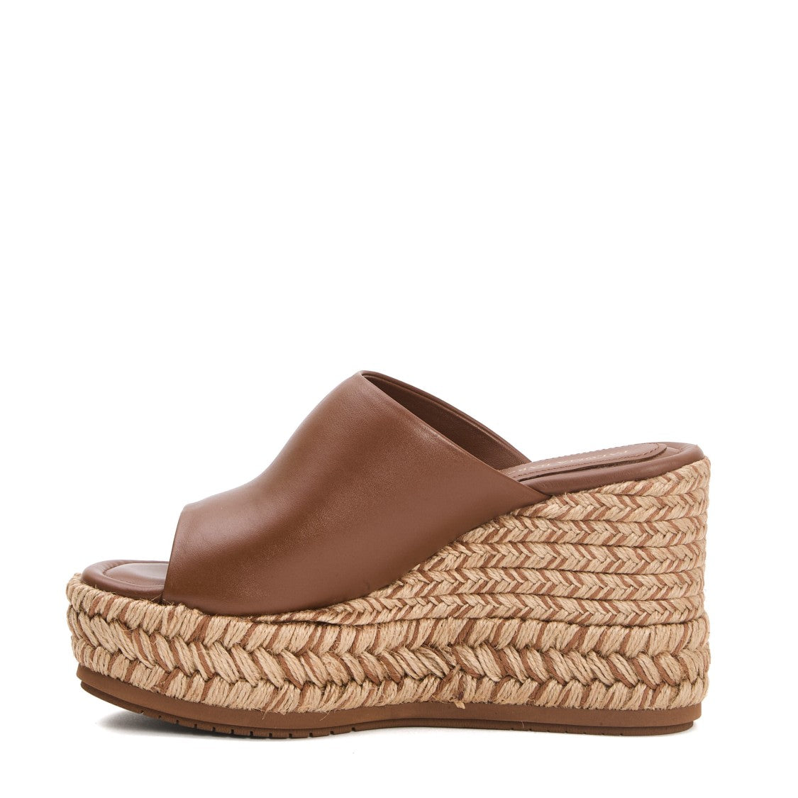 Paloma Barceló Leather Rope Wedge Slipper