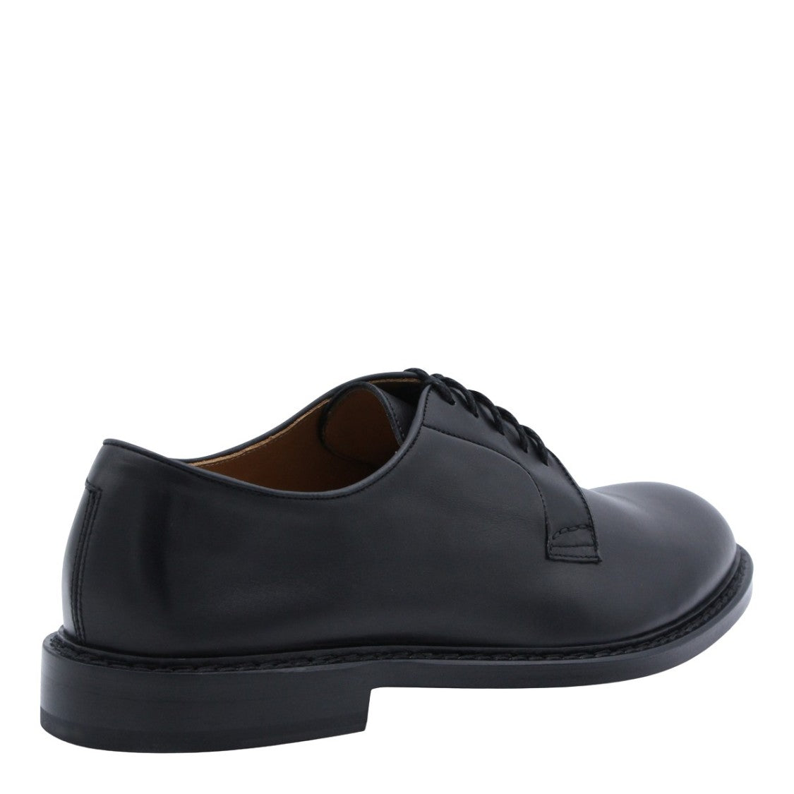 Doucal's Matte Finish Flat Laced-Up