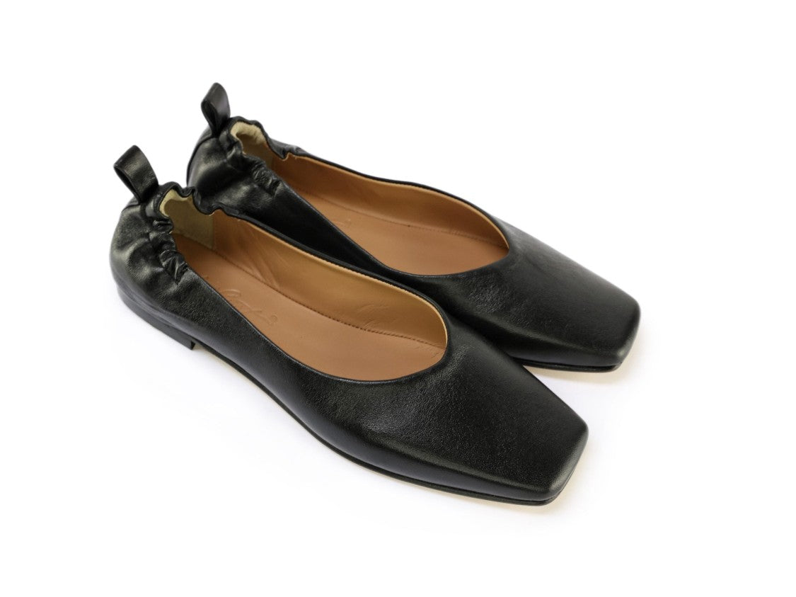 Ton Gout Ballerina Zoe Nero Flat Shoes