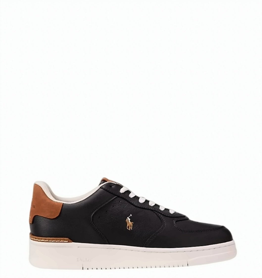 Polo Ralph Lauren White Navy Masters Low Top Sneakers
