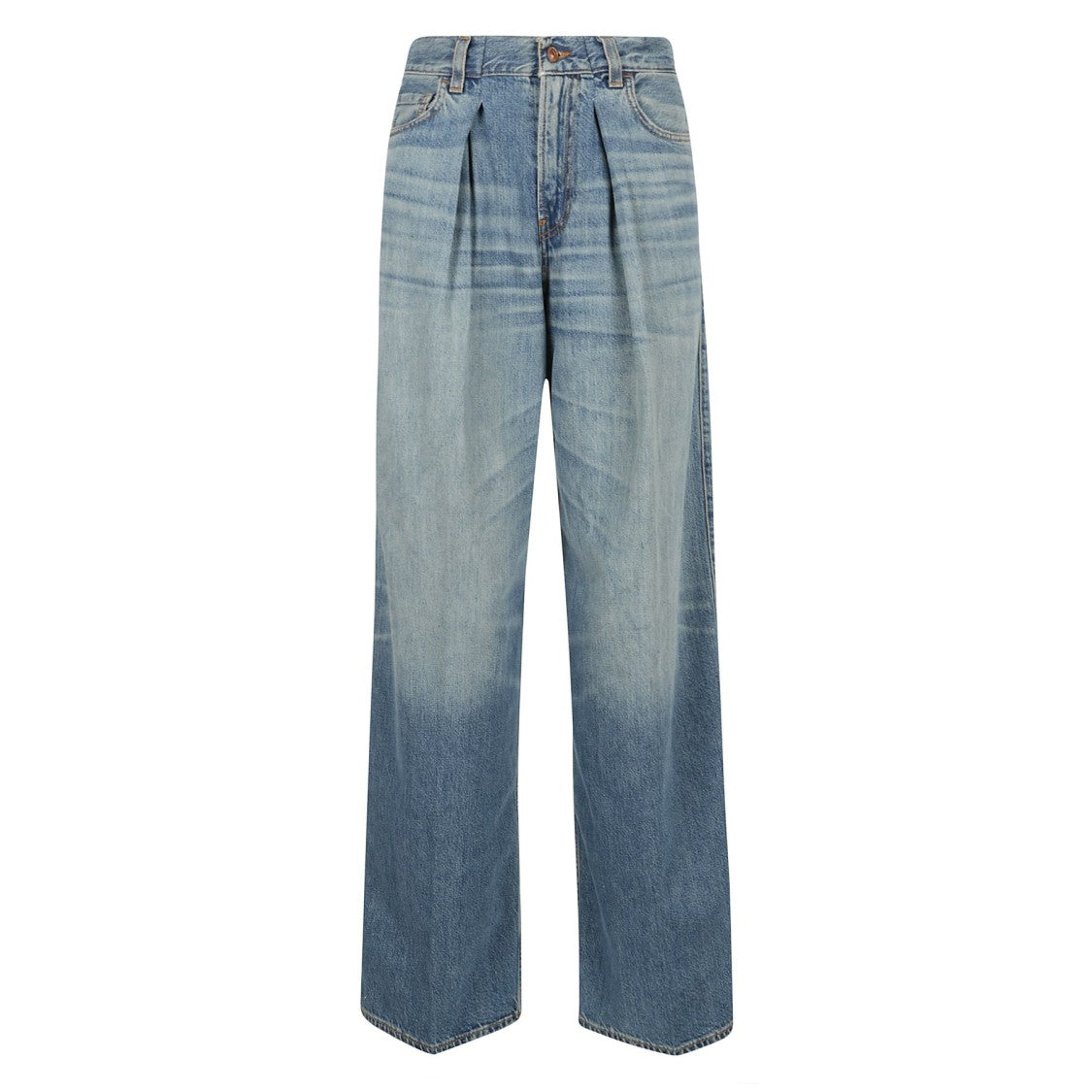 Haikure Wide-Leg Jeans With High Waist