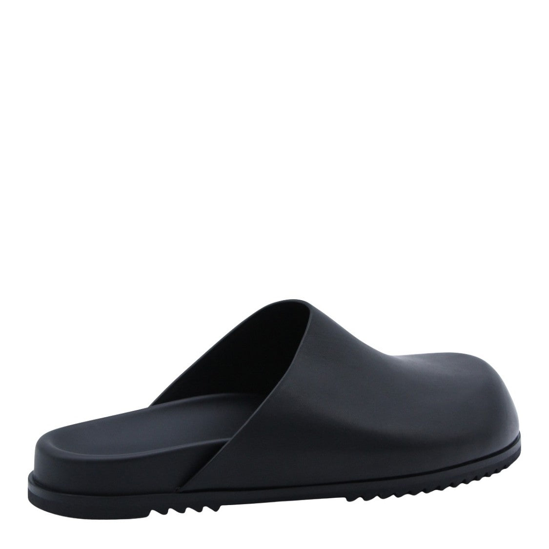 Rick Owens Black Sandals With Streamlined Silhouette