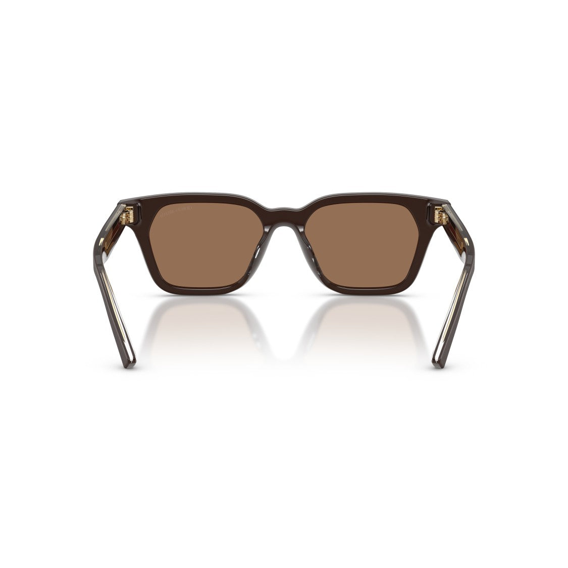 Giorgio Armani 0Ar8251u Angular Acetate Sunglasses With Bold Brown Lenses