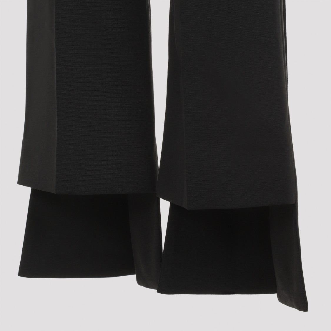 Chloé Flare Black Virgin Wool Pants