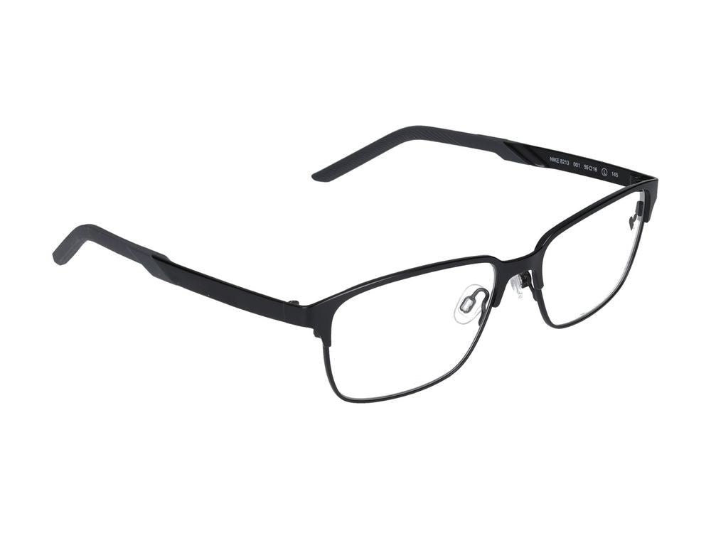Nike Eyeglasses 8213 001 Satin Black/Dark Grey 55/16/145