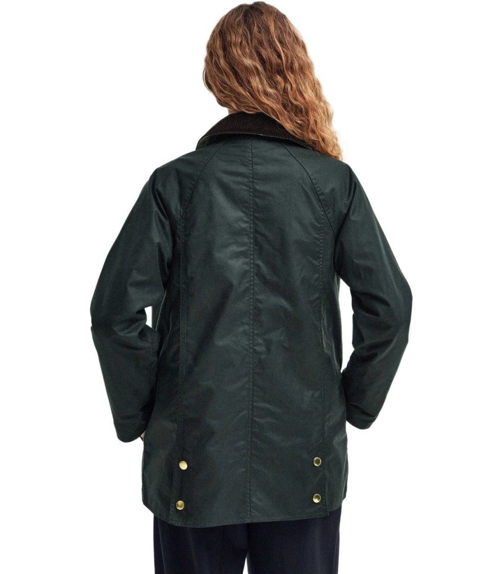 Barbour Beadnell Wax Sage Green Jacket