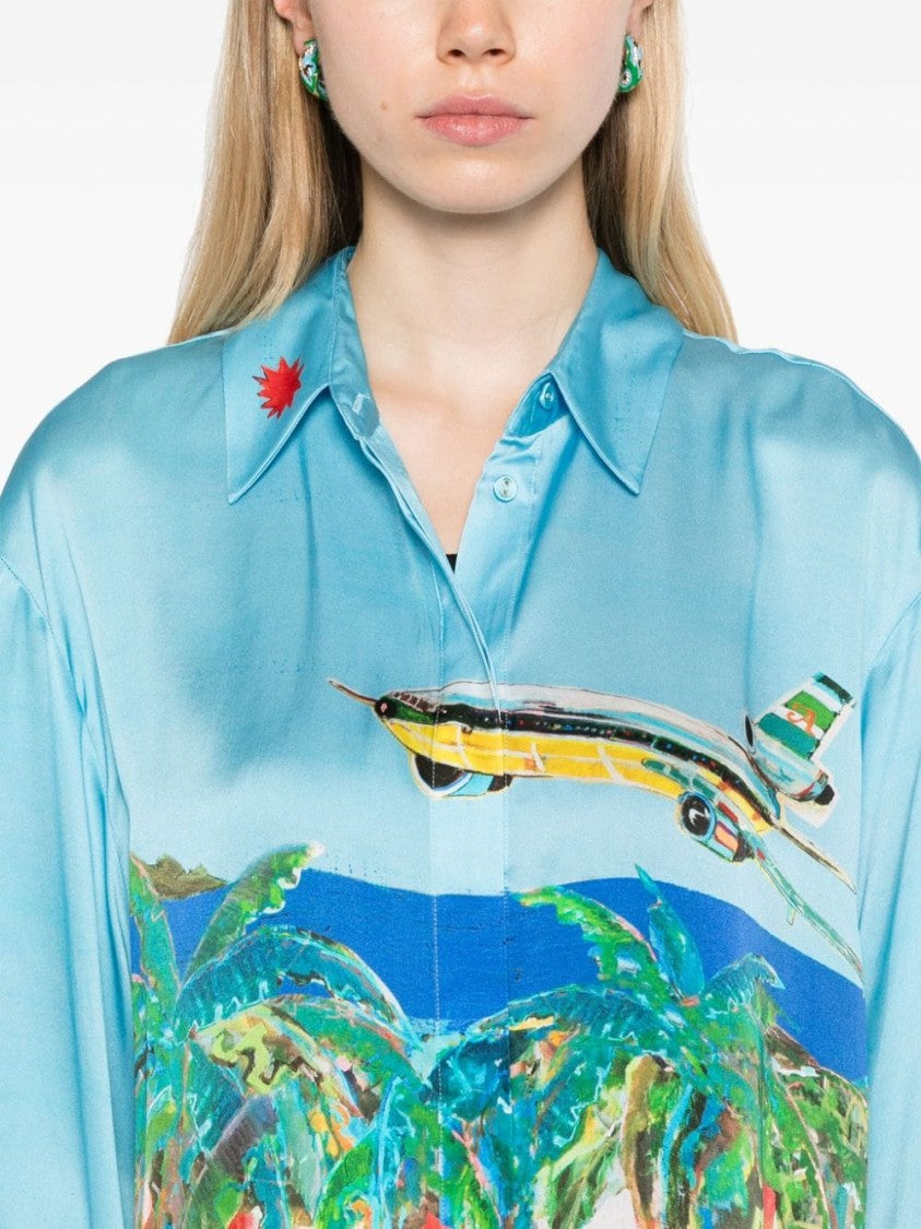 Alemais X Adam Lester All Aboard Shirt